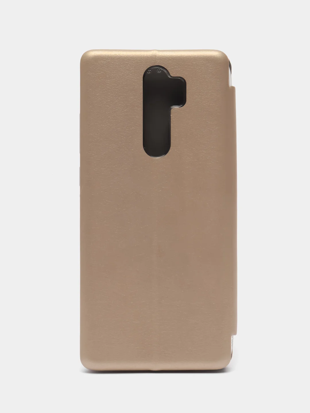 Золотой чехол книжка с карточкой для Xiaomi Note 8 Pro