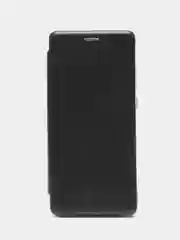 Синий меланж чехол книжка с карточкой для Xiaomi Note 8 Pro