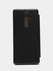 Синий меланж чехол книжка с карточкой для Xiaomi Note 8 Pro