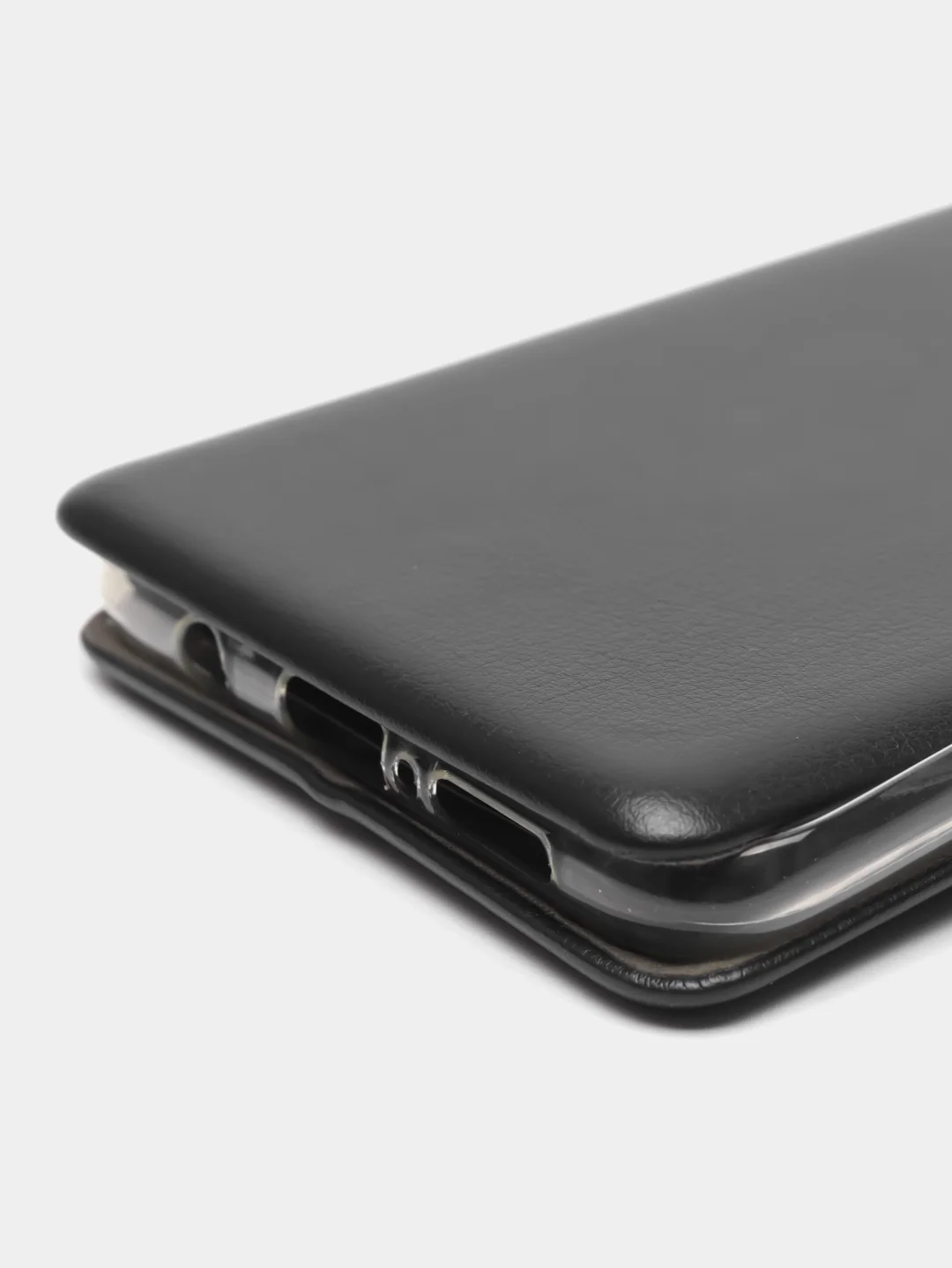 Синий меланж чехол книжка с карточкой для Xiaomi Note 8 Pro
