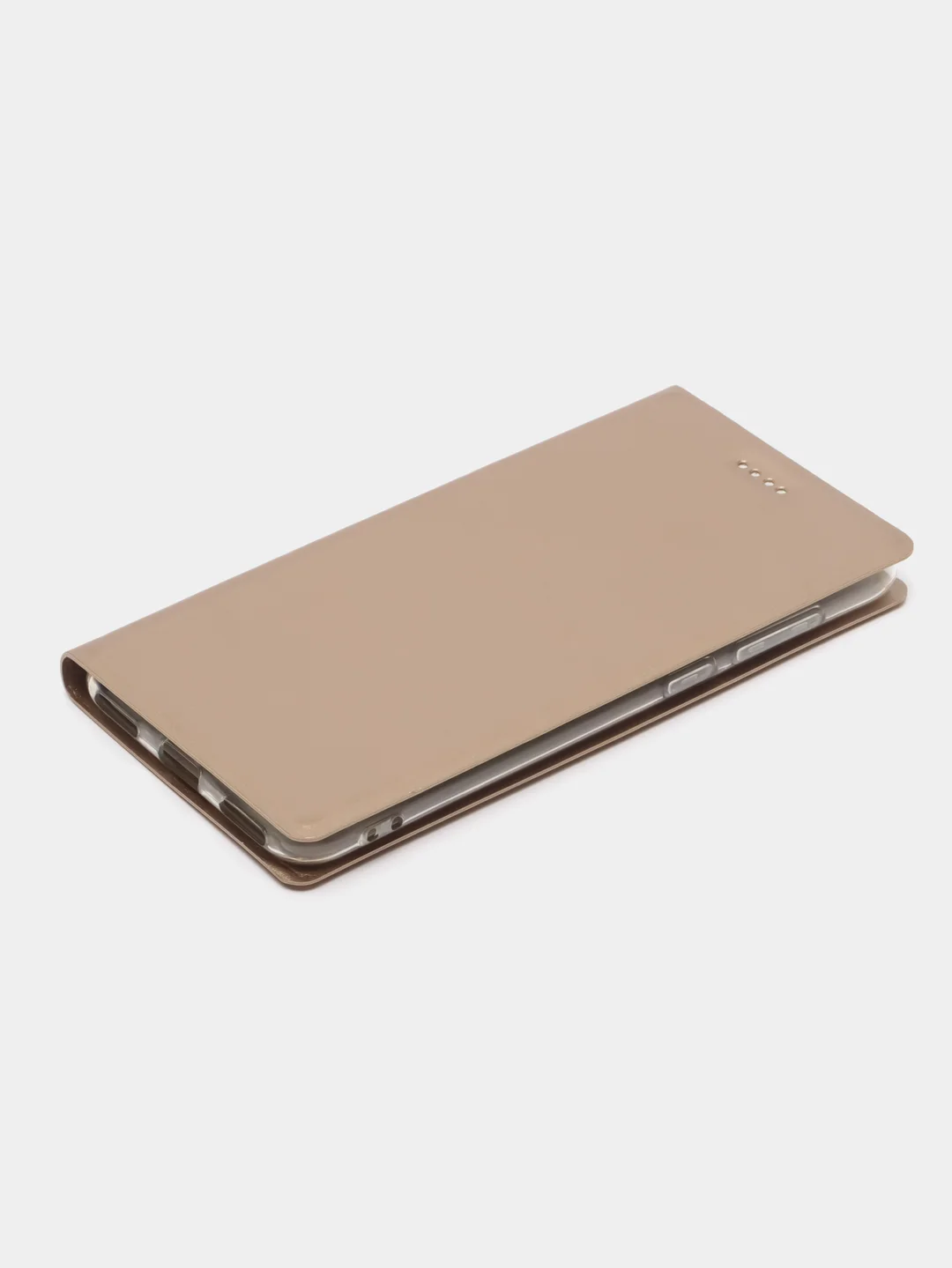Золотой чехол-книжка для Honor 6C Pro