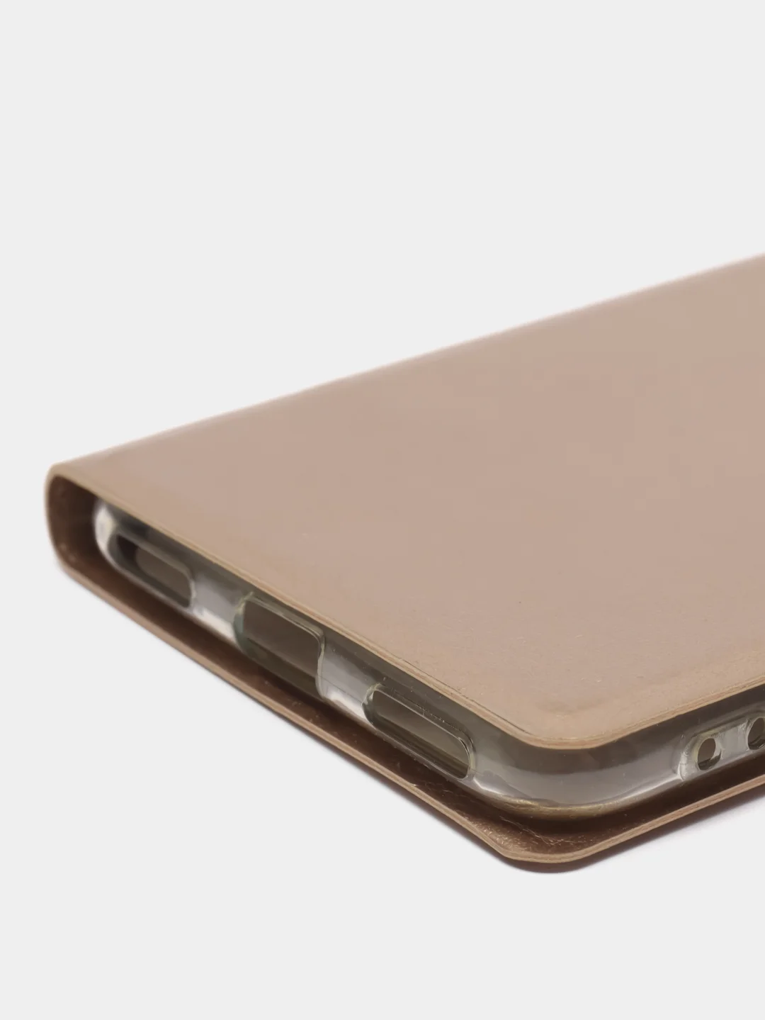 Золотой чехол-книжка для Honor 6C Pro