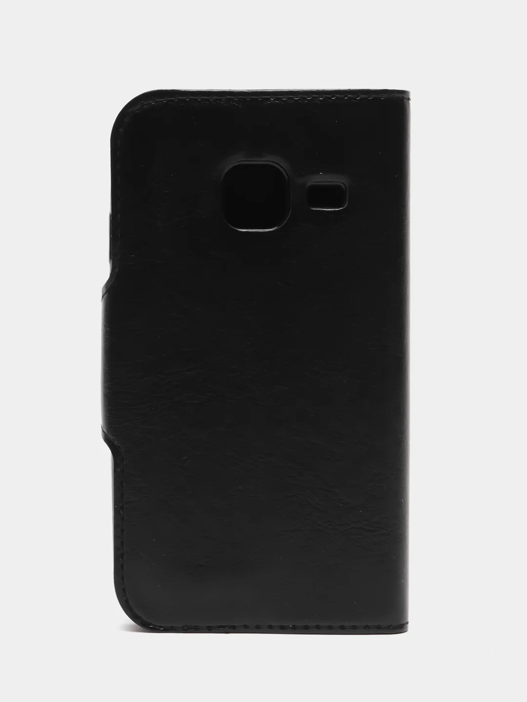 Черный чехол-книжка, с карточкой, для Samsung J1 2016, J1 mini