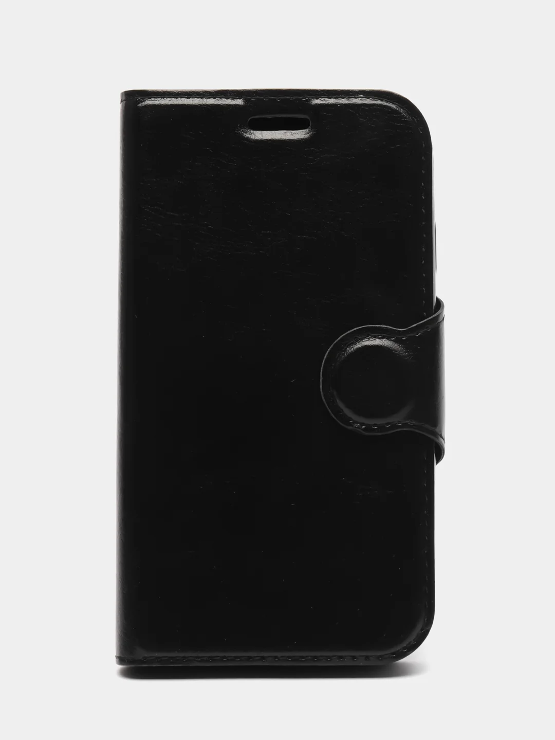 Черный чехол-книжка, с карточкой, для Samsung J1 2016, J1 mini