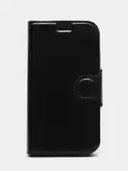 Черный чехол-книжка, с карточкой, для Samsung J1 2016, J1 mini