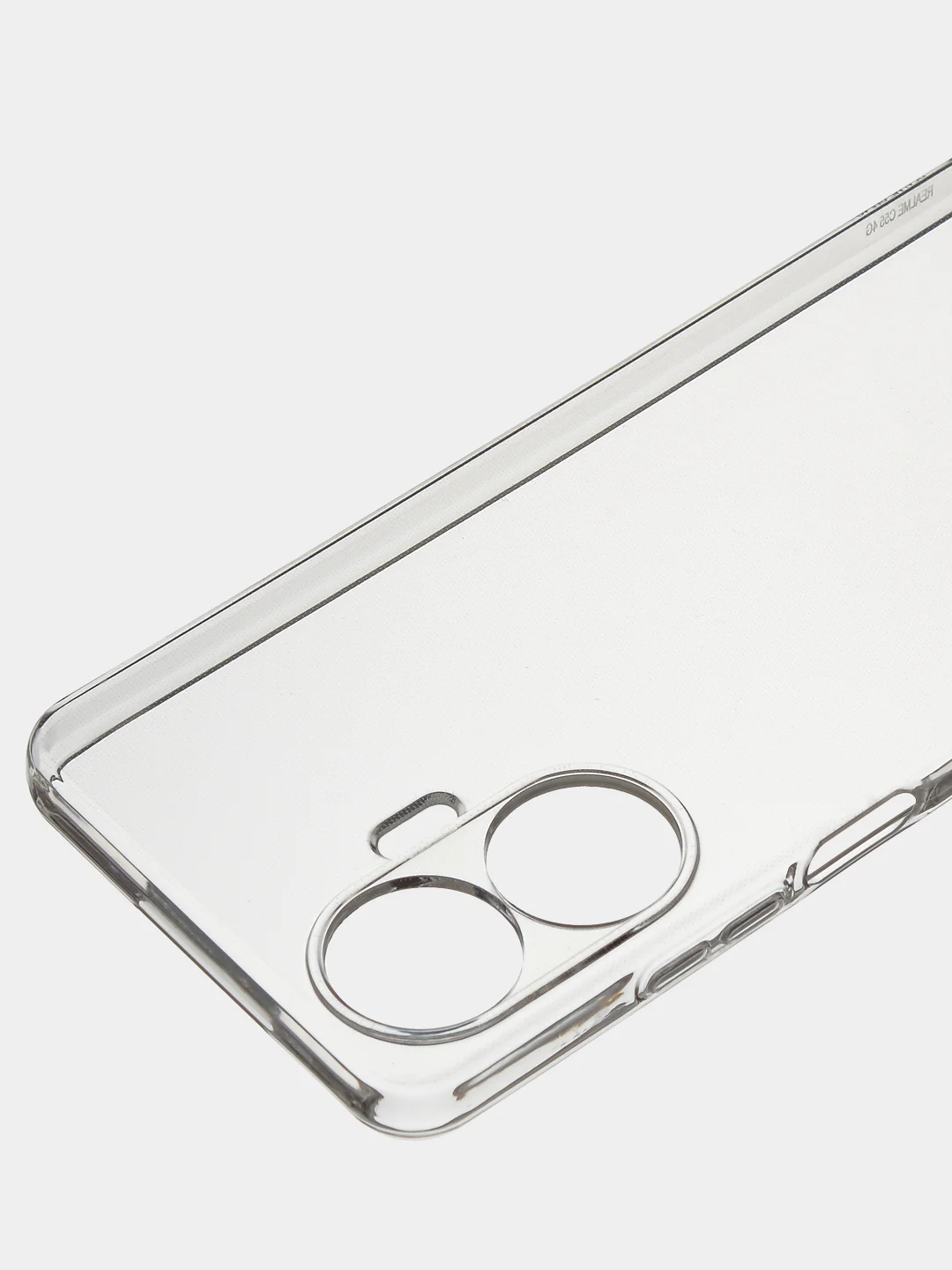 Чехол для Realme C55 прозрачный силиконовый