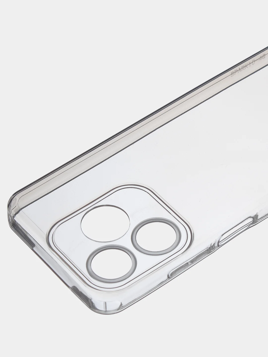 Чехол для Tecno Spark 10 / Tecno Spark 10C, прозрачный, силиконовый