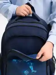 Рюкзак школьный для мальчика Пифагор School, 1 отделение, 3 кармана, Goal, 271411