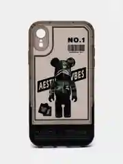 Угольный чехол на айфон (iPhone) 11 12 13 14 15 Pro Max, 7 8 Plus, X XS XR силиконовый
