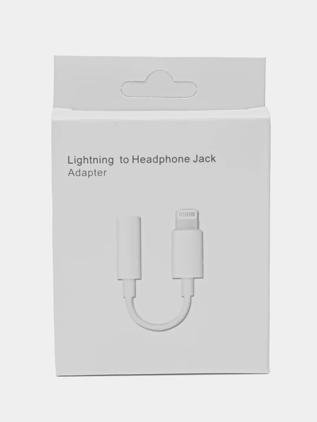 AUX-адаптер Lightning -Jack, 3.5 мм