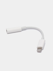 AUX-адаптер Lightning -Jack, 3.5 мм
