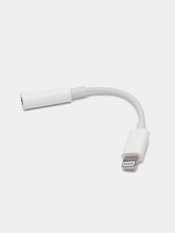 AUX-адаптер Lightning -Jack, 3.5 мм