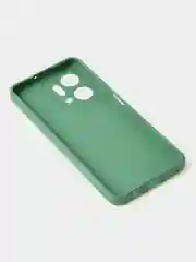 Зеленый чехол для Huawei Honor X7A Plus /Honor X7A цветной матовый с дополнительной защитой камеры