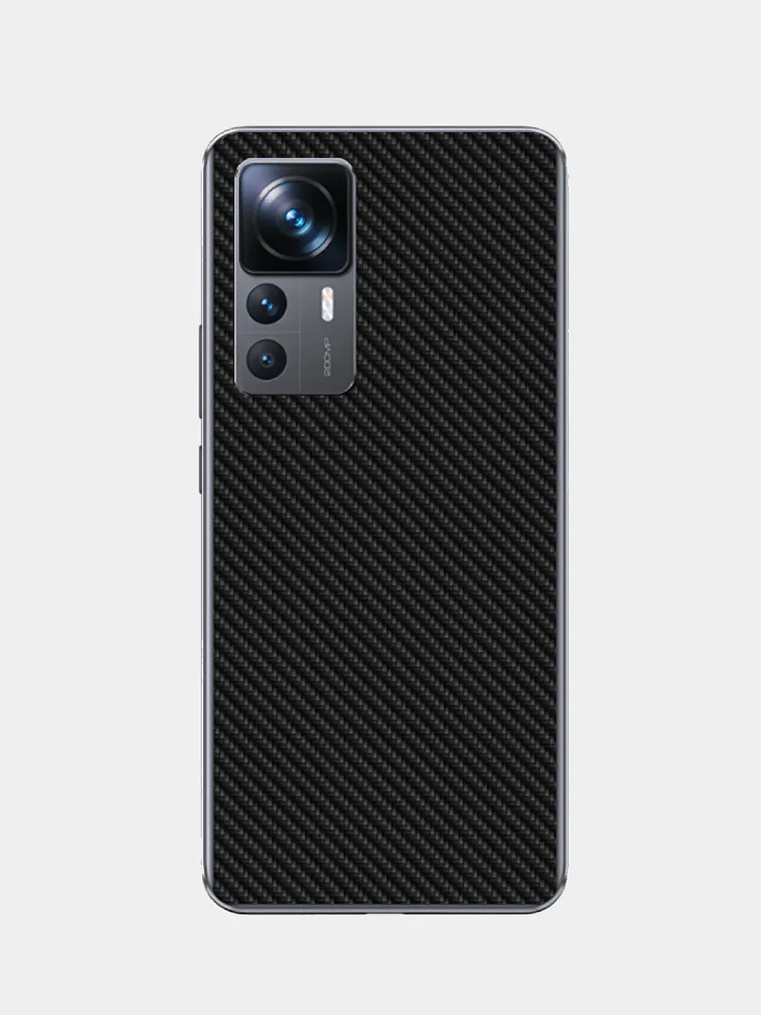 Черный пленка под карбон для Samsun Galaxy A21S/A31/A51/A71/A11/A41/A01/Core, на заднюю часть