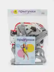 Белый прыгунки №1 "Киса", 2 в 1