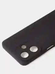 Черный чехол для Infinix Hot 30i матовый, с дополнительной защитой камеры