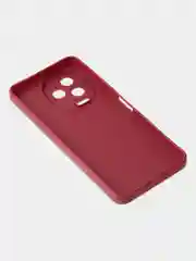Бордовый чехол для Infinix Note 12 Pro (4G) / Infinix Note 12 2023 с дополнительной защитой камеры