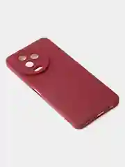 Бордовый чехол для Infinix Note 12 Pro (4G) / Infinix Note 12 2023 с дополнительной защитой камеры