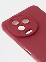 Бордовый чехол для Infinix Note 12 Pro (4G) / Infinix Note 12 2023 с дополнительной защитой камеры