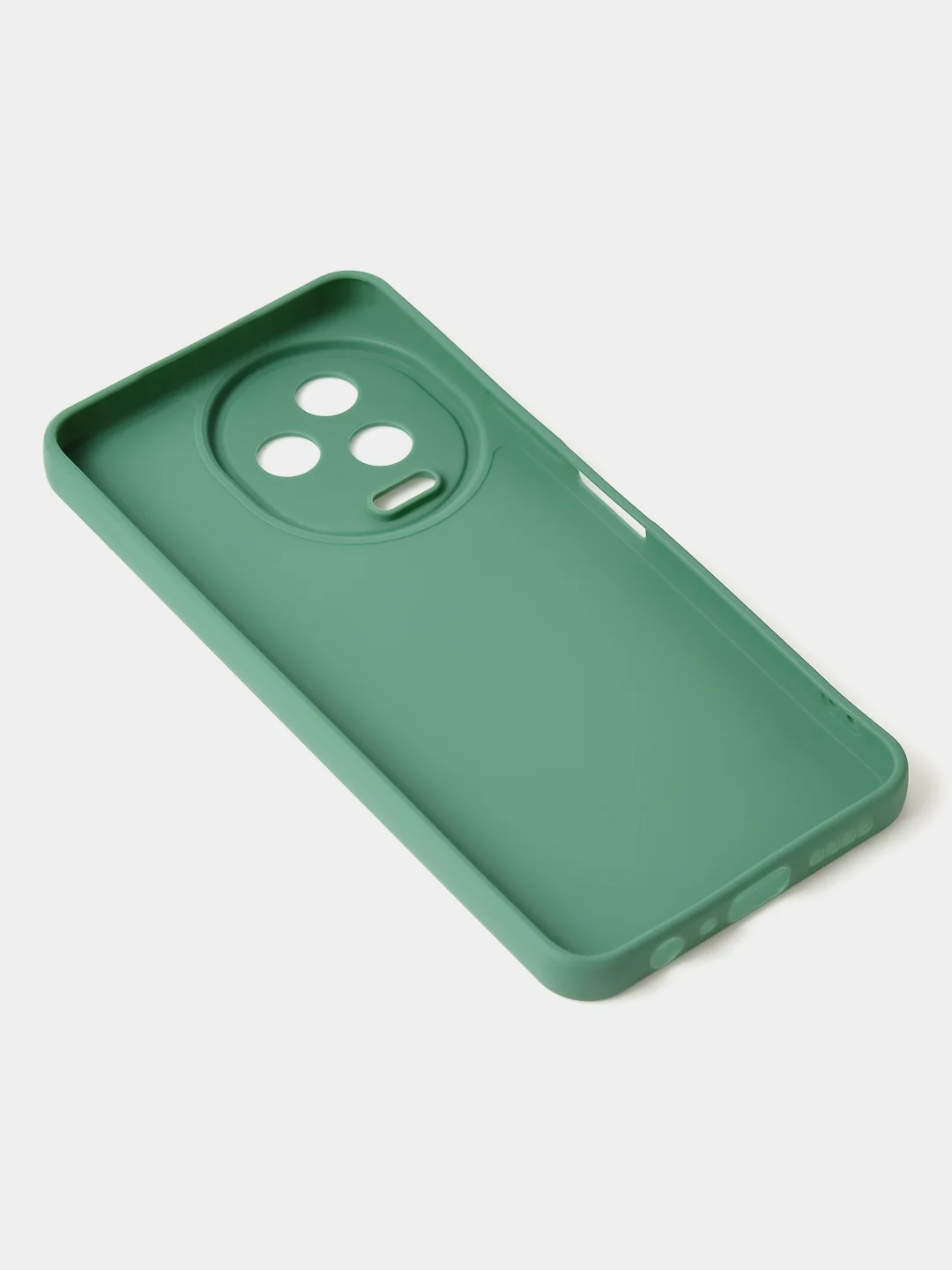 Зеленый чехол для Infinix Note 12 Pro (4G) / Infinix Note 12 2023 с дополнительной защитой камеры