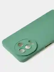 Зеленый чехол для Infinix Note 12 Pro (4G) / Infinix Note 12 2023 с дополнительной защитой камеры
