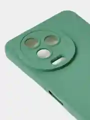 Зеленый чехол для Infinix Note 12 Pro (4G) / Infinix Note 12 2023 с дополнительной защитой камеры