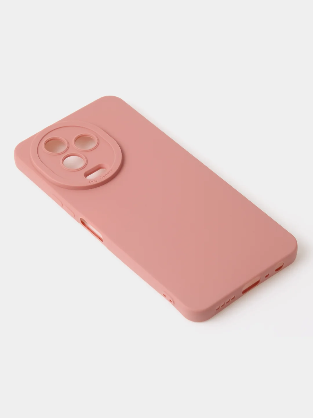 Пудровый чехол для Infinix Note 12 Pro (4G) / Infinix Note 12 2023 с дополнительной защитой камеры