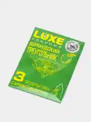 Бирюзовый презервативы LUXE, 3 шт в упаковке
