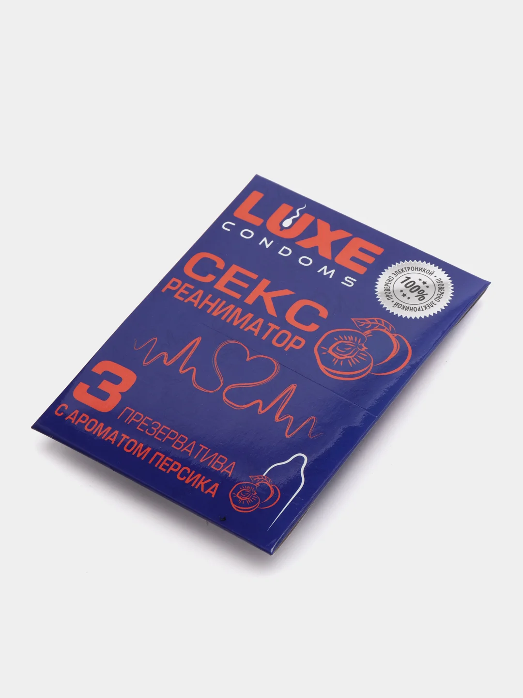 Синий презервативы LUXE, 3 шт в упаковке