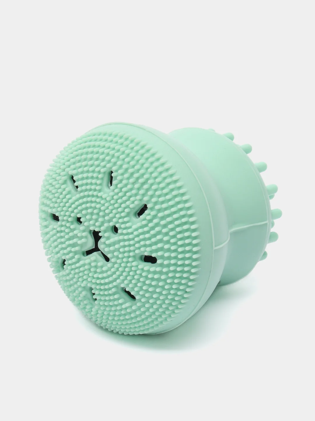 Мятный силиконовая щетка для очищения лица "My Beauty Tool", 12 цветов