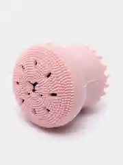 Розовый силиконовая щетка для очищения лица "My Beauty Tool", 12 цветов