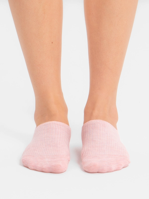 Носки женские короткие с силиконовой вставкой POOPSOCKS, цветные