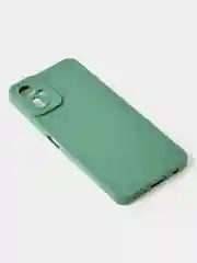 Зеленый чехол для Tecno Camon 19 Neo цветной матовый с дополнительной защитой камеры