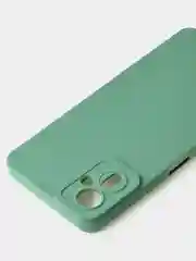 Зеленый чехол для Tecno Camon 19 Neo цветной матовый с дополнительной защитой камеры
