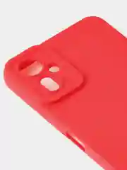 Красный чехол для Tecno Camon 19 Neo цветной матовый с дополнительной защитой камеры