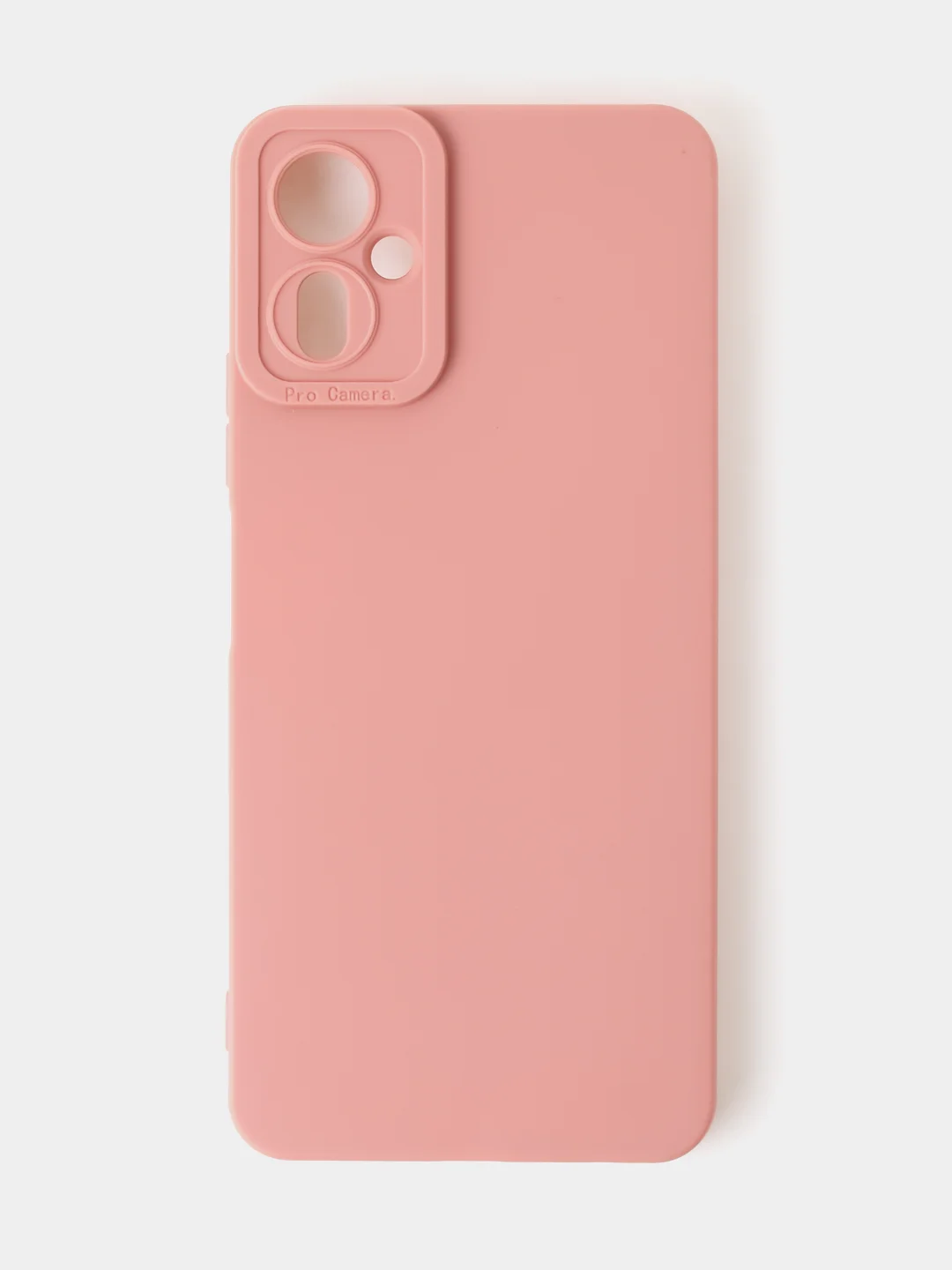 Пудровый чехол для Tecno Camon 19 Neo цветной матовый с дополнительной защитой камеры
