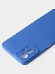Синий чехол для Tecno Camon 19 Neo цветной матовый с дополнительной защитой камеры