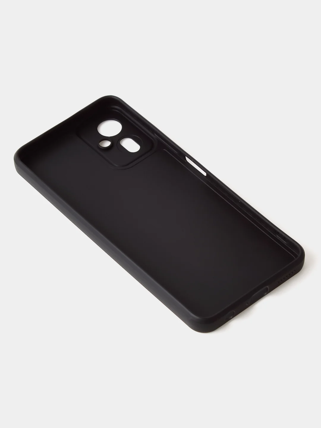 Черный чехол для Tecno Camon 19 Neo цветной матовый с дополнительной защитой камеры