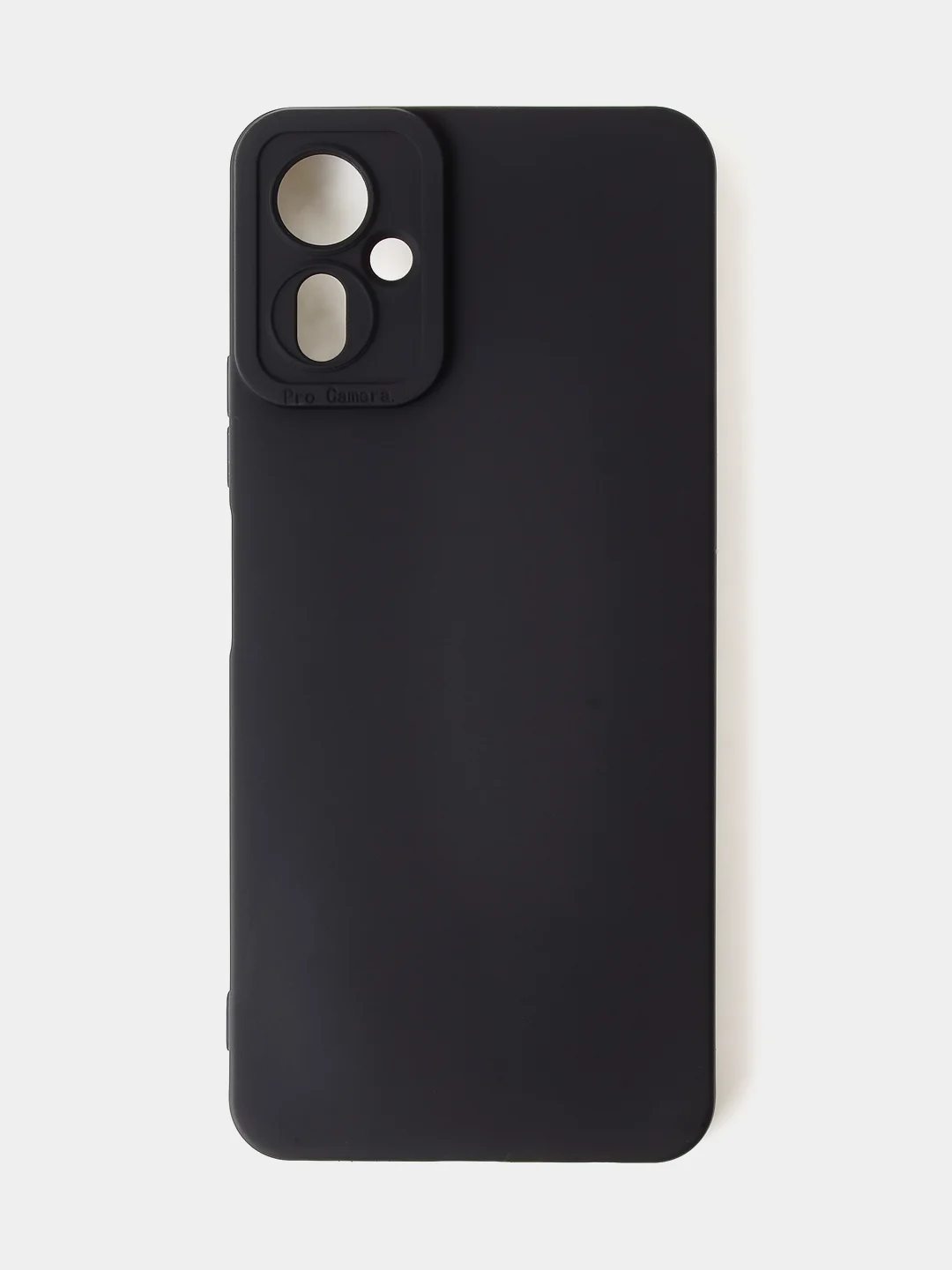 Черный чехол для Tecno Camon 19 Neo цветной матовый с дополнительной защитой камеры