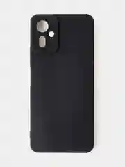 Черный чехол для Tecno Camon 19 Neo цветной матовый с дополнительной защитой камеры