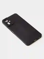 Черный чехол для Tecno Camon 19 Neo цветной матовый с дополнительной защитой камеры