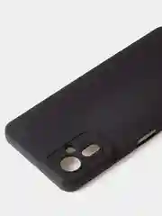 Черный чехол для Tecno Camon 19 Neo цветной матовый с дополнительной защитой камеры
