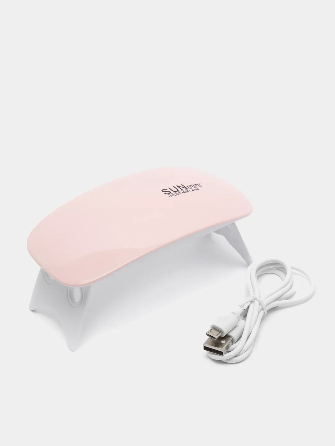 Белый лампа SUN mini для маникюра, полимеризация гель лака, сушка ногтей гибридная ультрафиолет