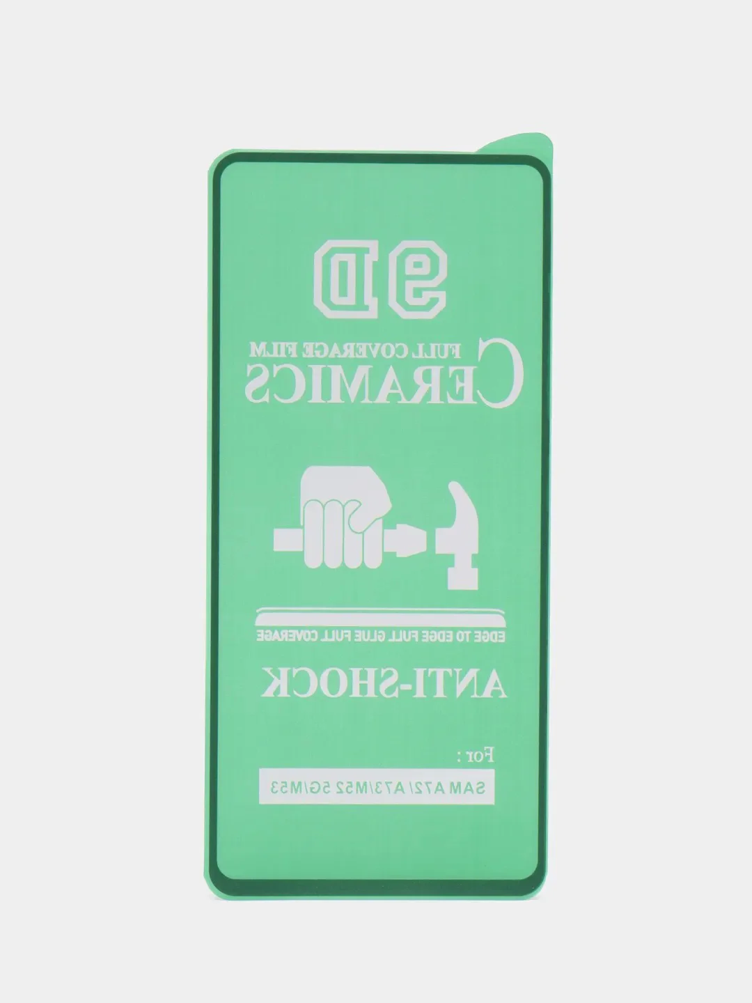 Черный защитная керамическая пленка на Realme C67 (Реалми С67), стекло