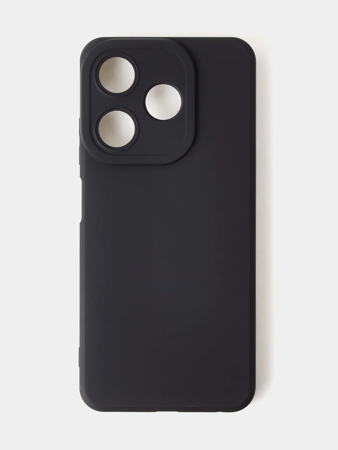 Черный чехол для Tecno Spark 10 / Tecno Spark 10C цветной, матовый, с дополнительной защитой камеры
