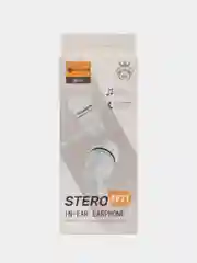 Белый наушники проводные EF71