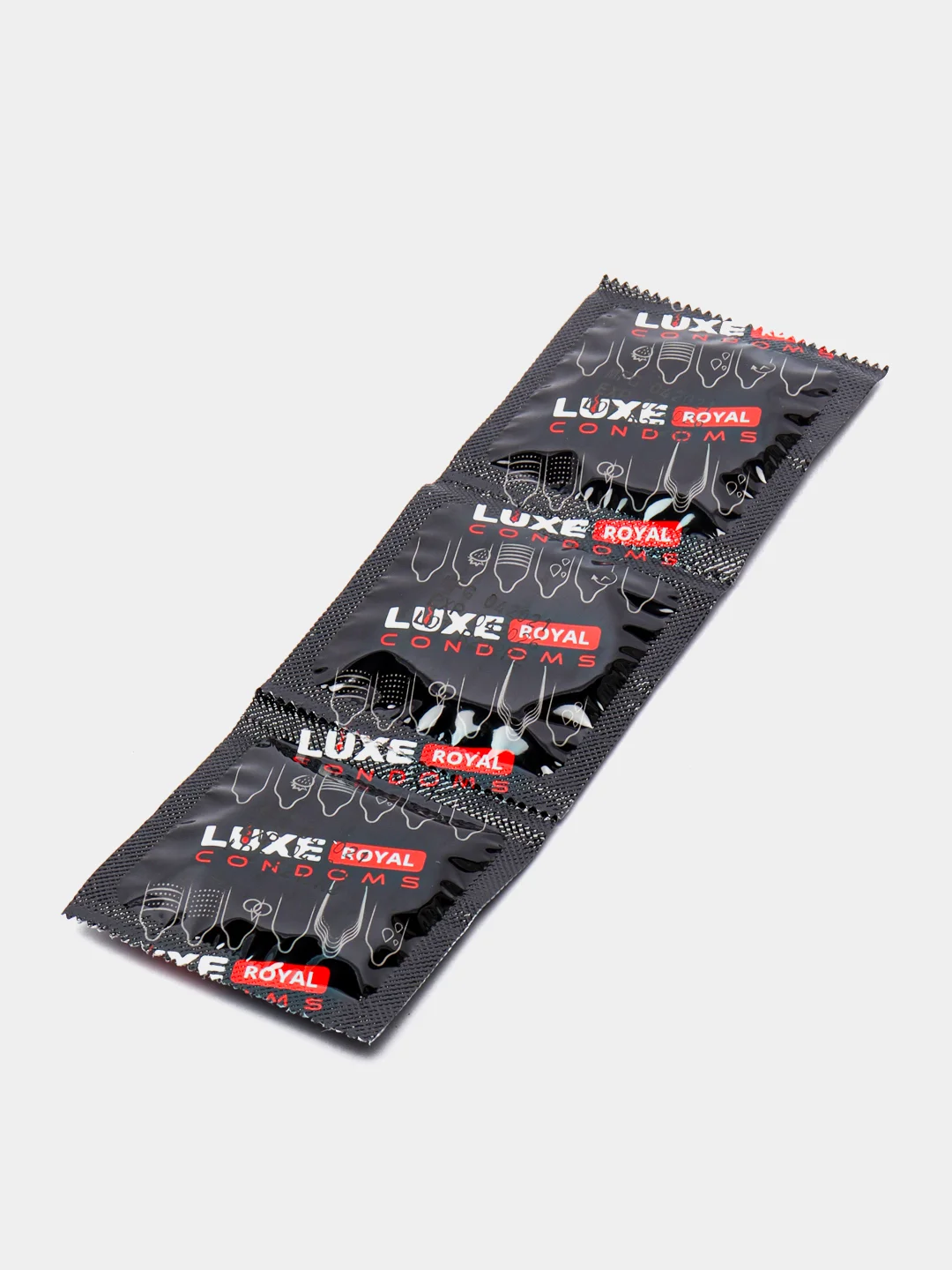 Презервативы Luxe Royal Black Collection, 3 штуки