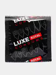 Презервативы Luxe Royal Black Collection, 3 штуки