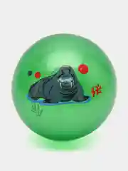 Зеленый мяч резиновый, детский