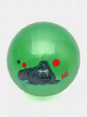 Зеленый мяч резиновый, детский